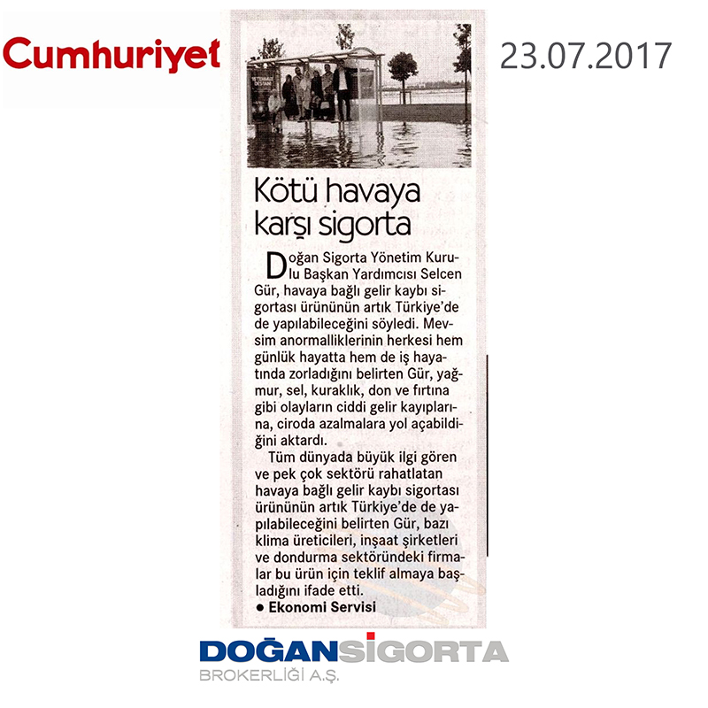 Cumhuriyet Gazetesi Haberi 